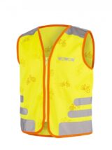 WOWOW VEST NUTTY KINDERREFLEX MT: S GEEL VERP.
